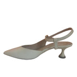 Silver Slingback - Tiramisu Shoes