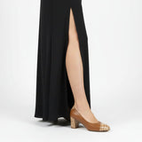 Cognac High -Heeled Shoe - Tiramisu Shoes