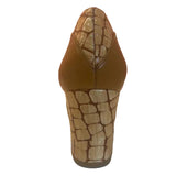 Cognac High -Heeled Shoe - Tiramisu Shoes