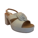 Beige Platform Sandals - Tiramisu Shoes