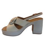 Beige Platform Sandals - Tiramisu Shoes