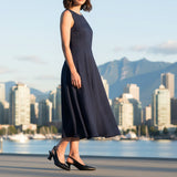 Elegant slingback with stylish spool heel. - Tiramisu Shoes