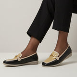 Leather Loafers with Arch Support - Tiramisu Shoes