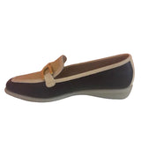 Leather Loafers with Arch Support - Tiramisu Shoes