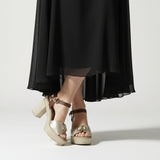 Platform Nero Giardini - Tiramisu Shoes
