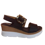 Wedge in Memory Foam Sandals