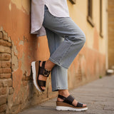 Wedge in Memory Foam Sandals