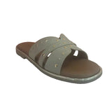Leather Flat Slip On - Tiramisu Shoes