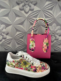 Floral Handcrafted Sneakers