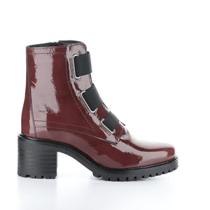 Mosto Patent Leather Ankle Boots