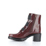 Mosto Patent Leather Ankle Boots