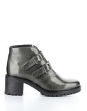 Patent Leather Water Proof Ankle Boots