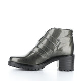 Patent Leather Water Proof Ankle Boots