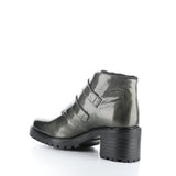 Patent Leather Water Proof Ankle Boots