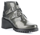 Patent Leather Water Proof Ankle Boots