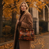 Embossed Leather Bags