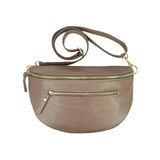 Leather Sling Bag - Tiramisu Shoes