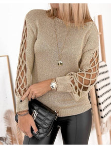 LUREX KNIT SWEATER