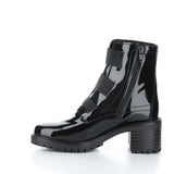 Patent Leather Ankle Boots