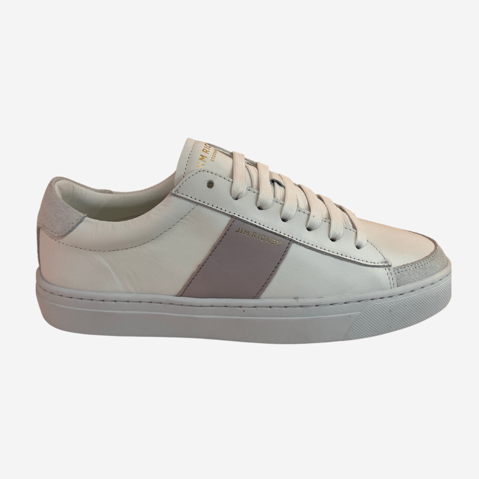 Jim Rickey White Sneakers Tiramisu Shoes