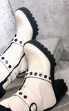 Off-White Mid Calf Fly London Boots
