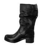 Divine Follie Mid-Calf Leather Boot - Tiramisu Shoes
