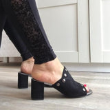 Black Mule - Tiramisu Shoes