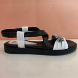 Ankle-Strap Flat Sandals